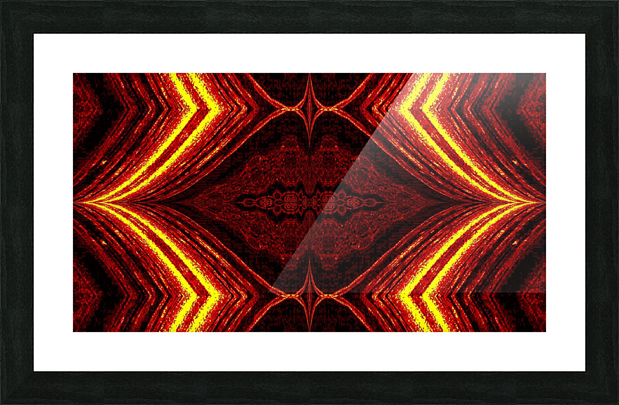 Aztec Sun Fire 1 Picture Frame print
