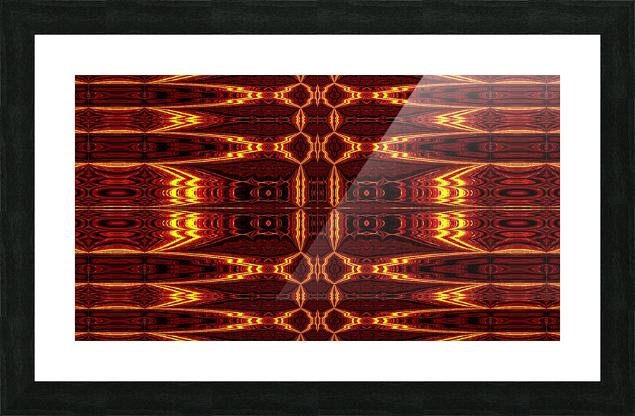 Aztec Sun Fire 10 Picture Frame print
