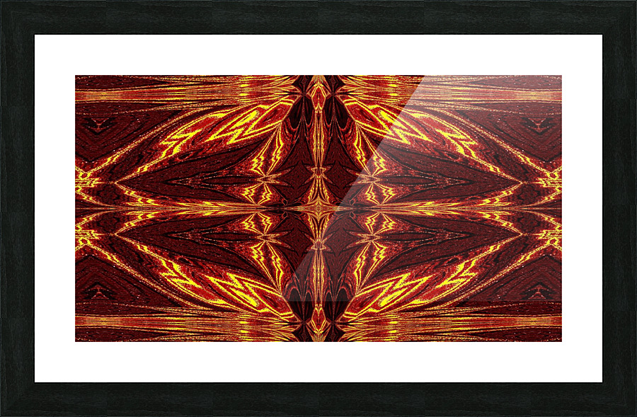 Aztec Sun Fire 23 Picture Frame print