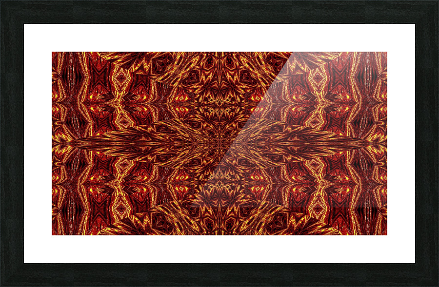 Aztec Sun Fire 40 Picture Frame print