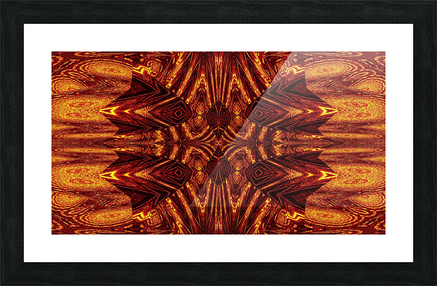 Aztec Sun Fire 66 Picture Frame print