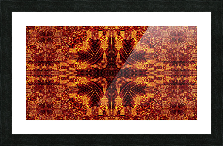 Aztec Sun Fire 72 Picture Frame print