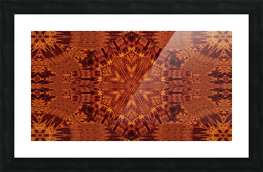 Aztec Sun Fire 111 Picture Frame print