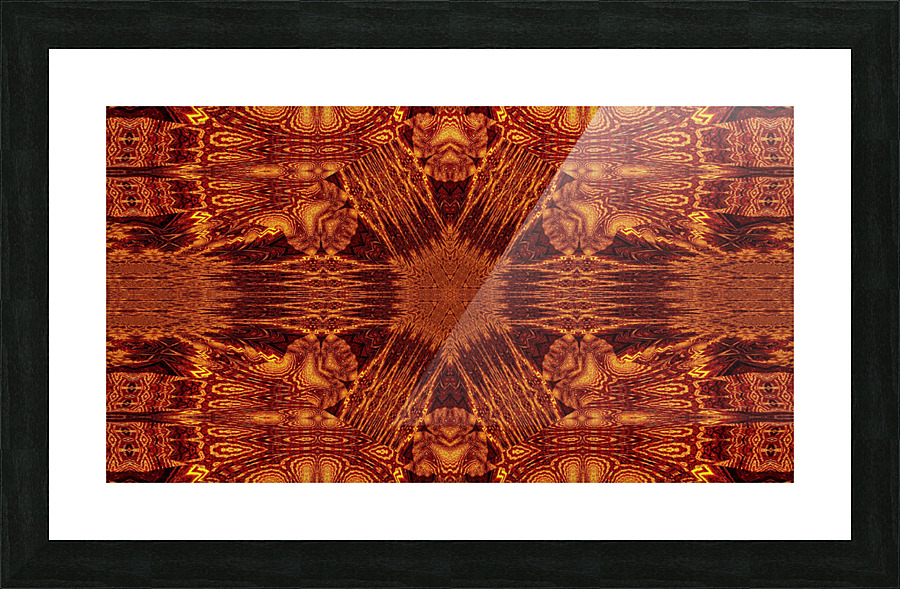 Aztec Sun Fire 112 Picture Frame print
