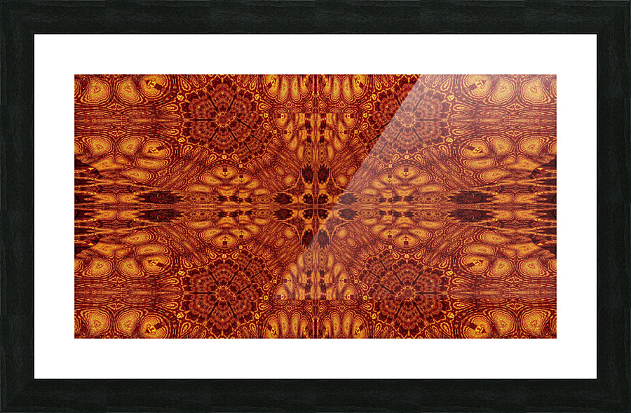 Aztec Sun Fire 114 Picture Frame print