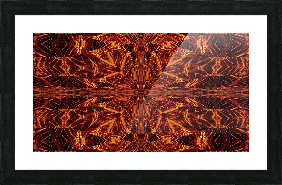 Aztec Sun Fire 118 Picture Frame print