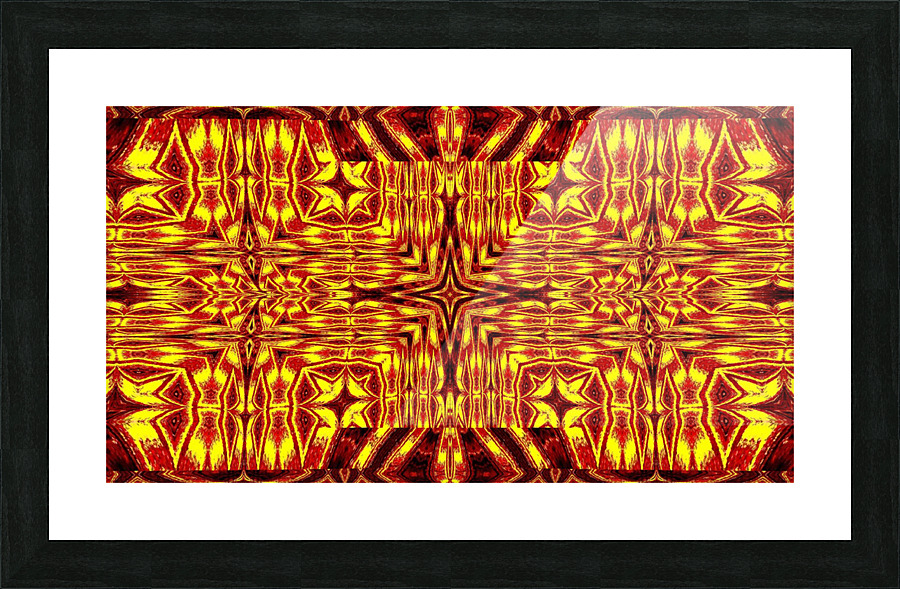 Aztec Sun Fire 135 Picture Frame print