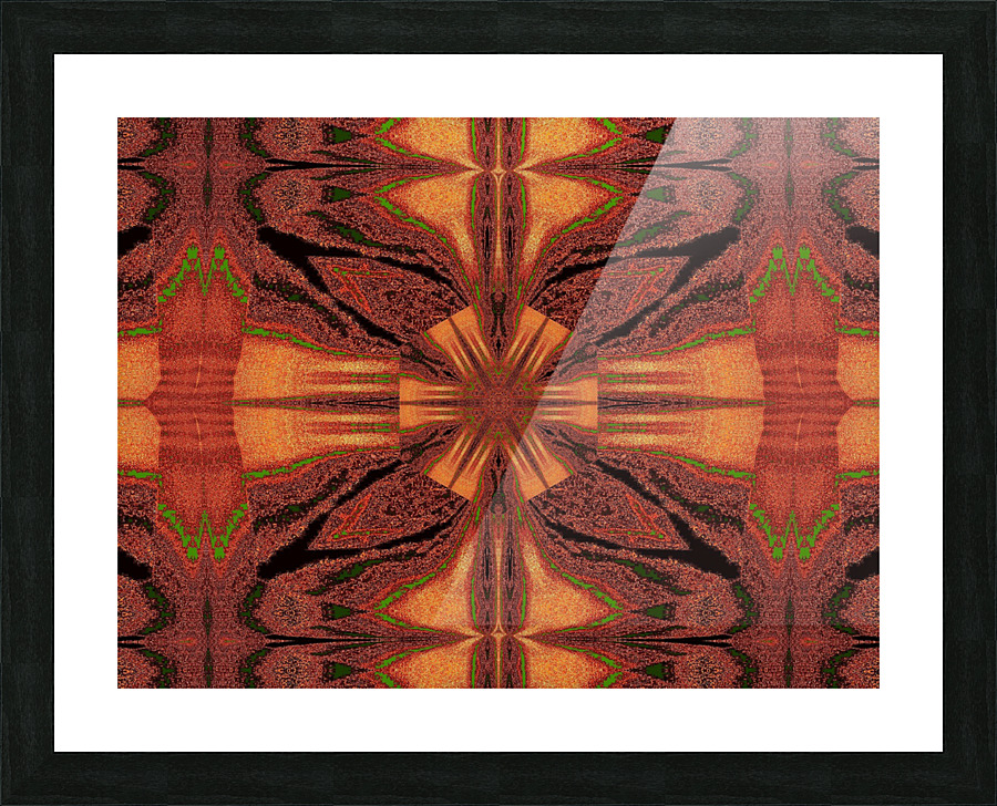 Tribal Sand 2 Picture Frame print