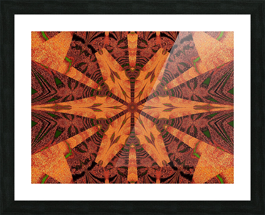 Tribal Sand 5 Picture Frame print