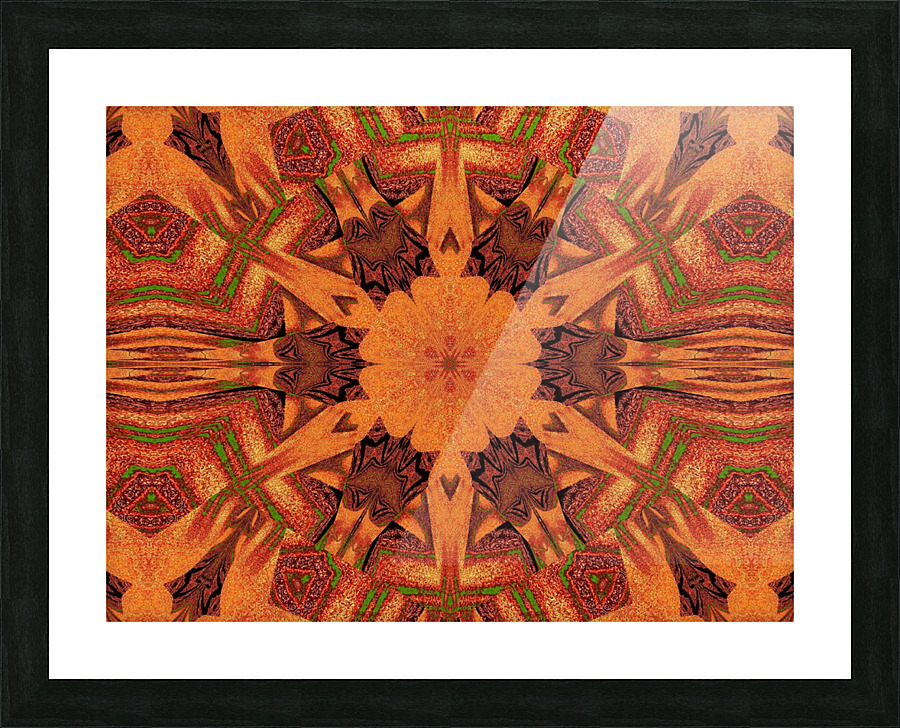 Tribal Sand 26 Picture Frame print