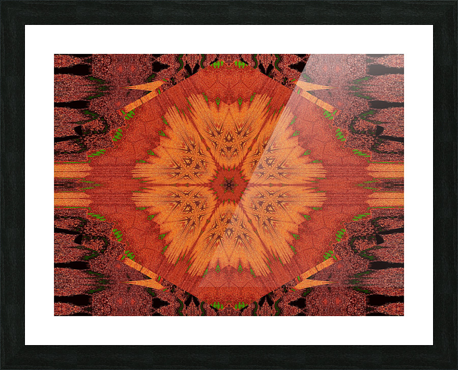Tribal Sand 39 Picture Frame print