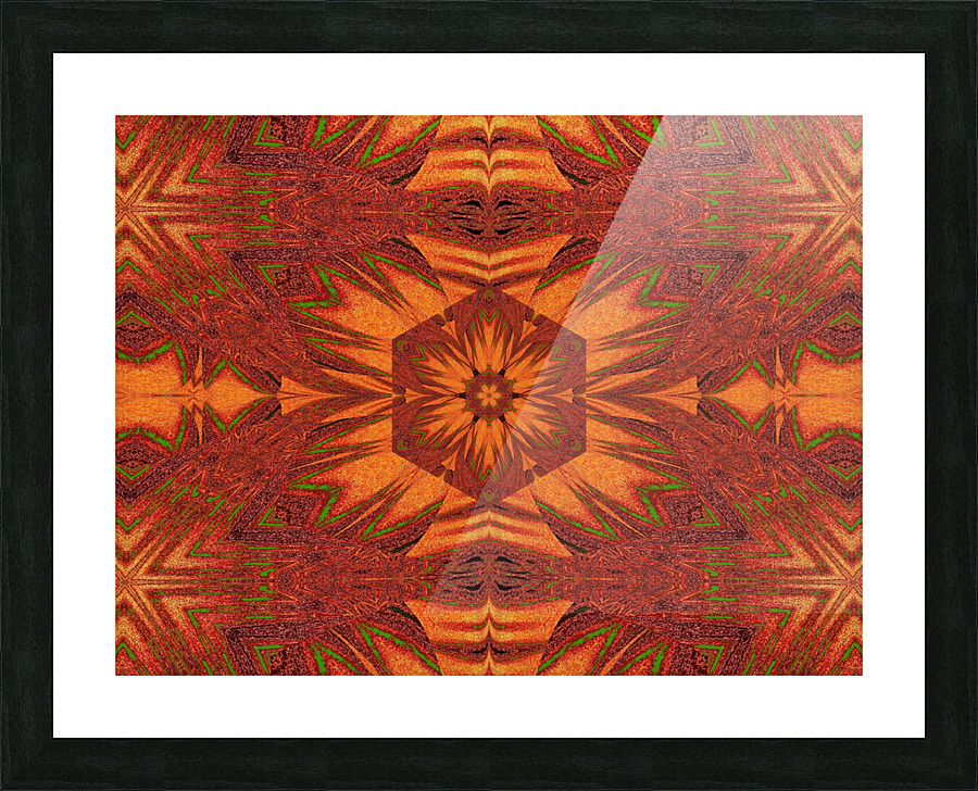 Tribal Sand 61 Picture Frame print