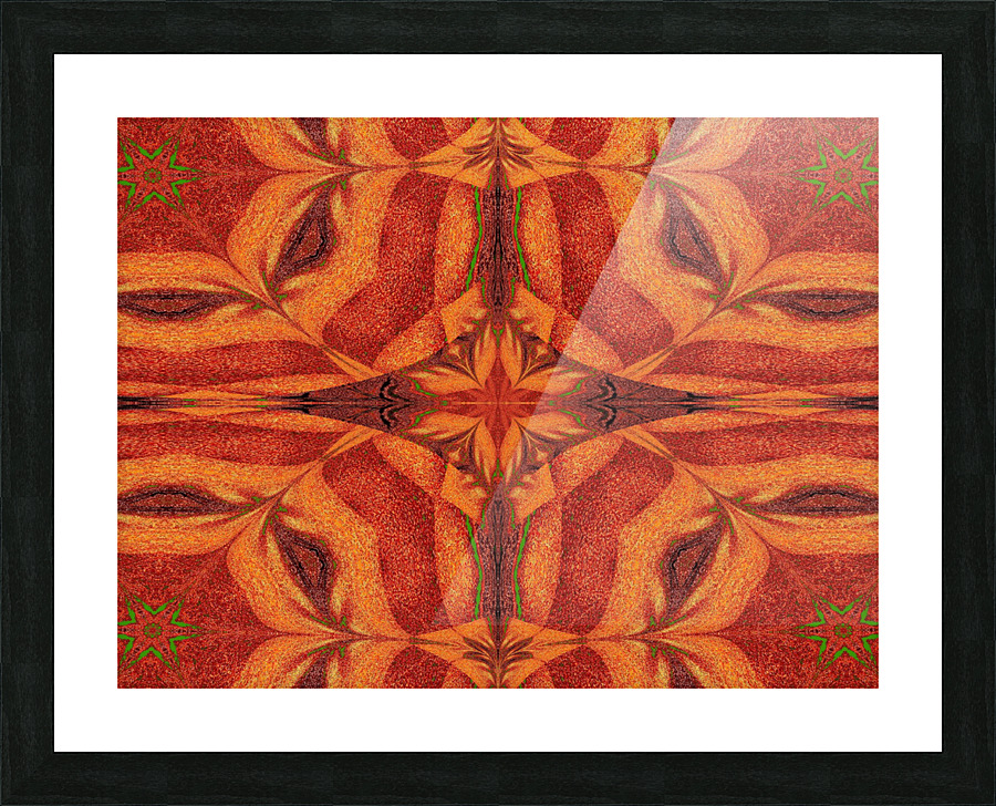 Tribal Sand 69 Picture Frame print