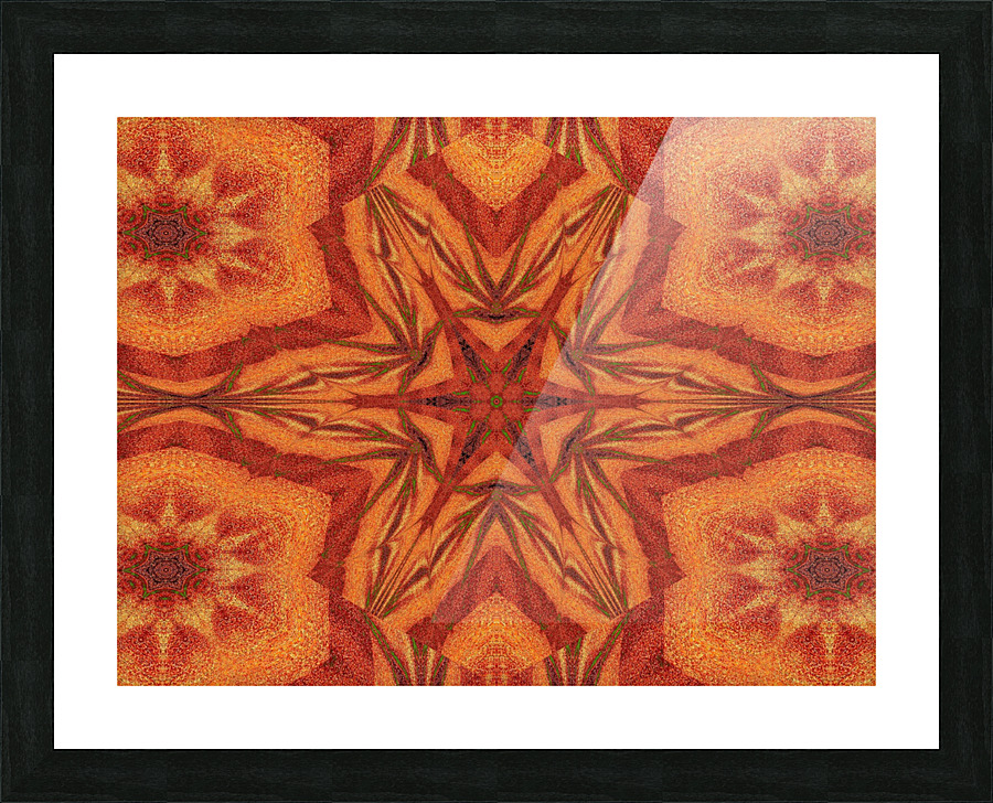 Tribal Sand 91 Picture Frame print