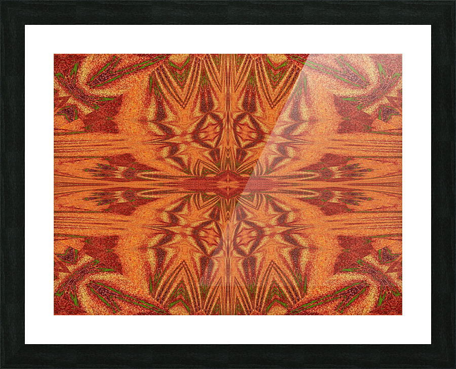 Tribal Sand 95 Picture Frame print