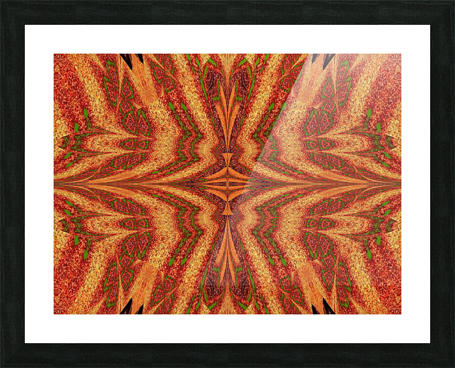 Tribal Sand 101 Picture Frame print