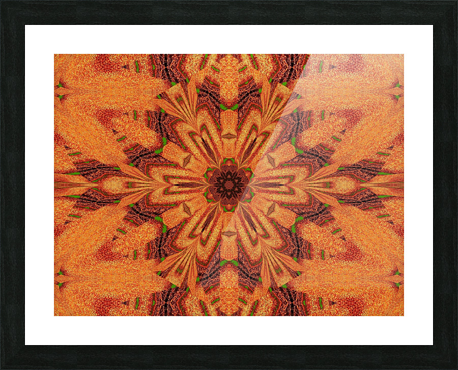 Tribal Sand 110 Picture Frame print