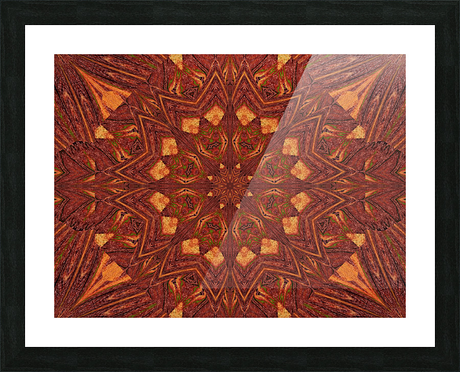 Tribal Sand 177 Picture Frame print