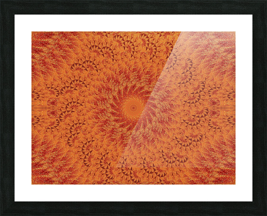 Golden Sunshine 17 Picture Frame print