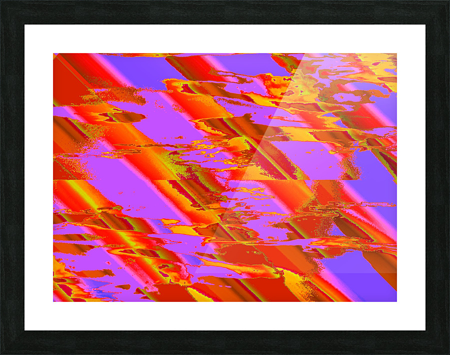 Chaos Theory 65 Picture Frame print