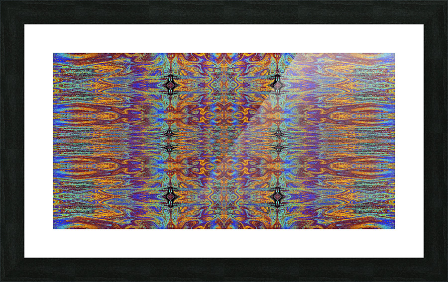 Light 5 Picture Frame print