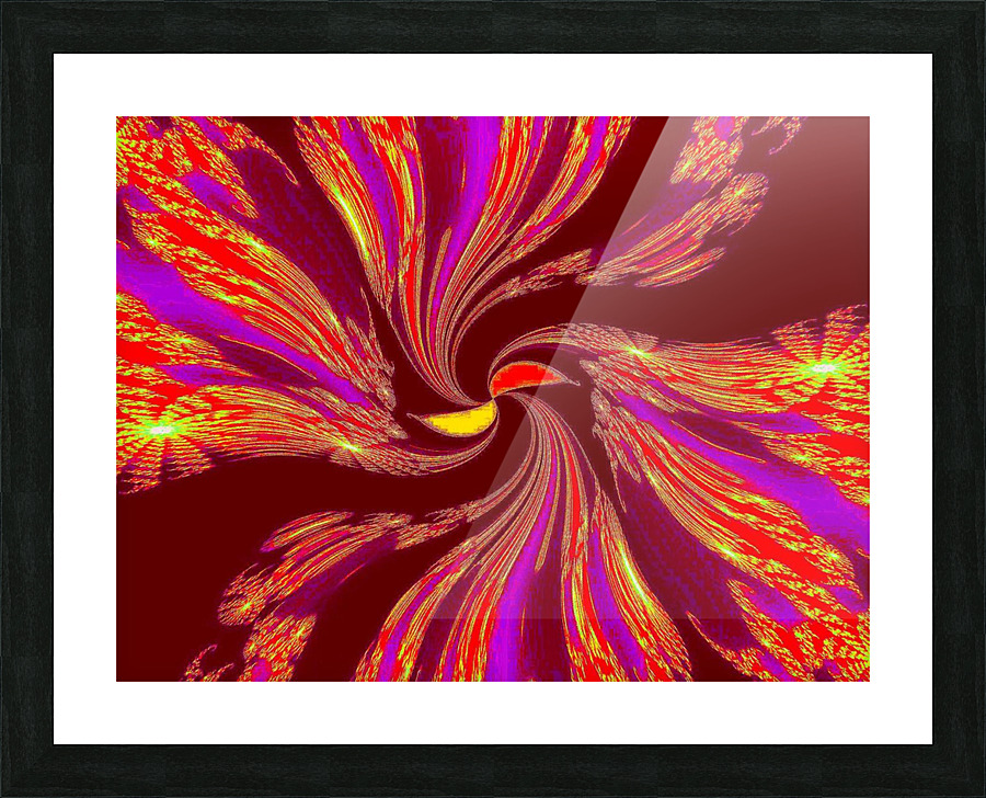 Spinning Spiral 1 Picture Frame print