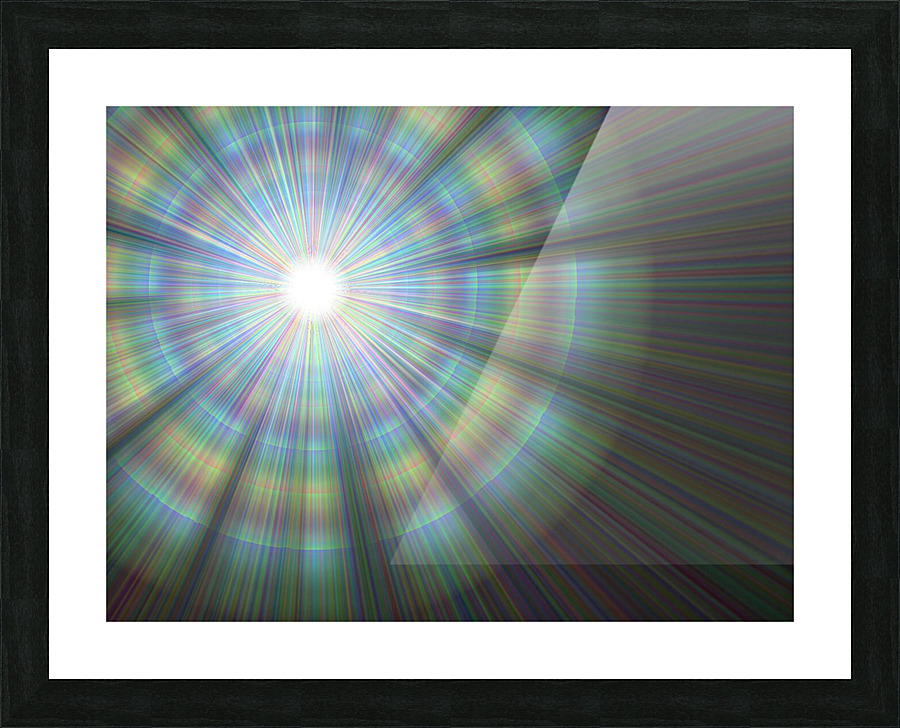 Rainbow In Sunshine 2  Picture Frame print