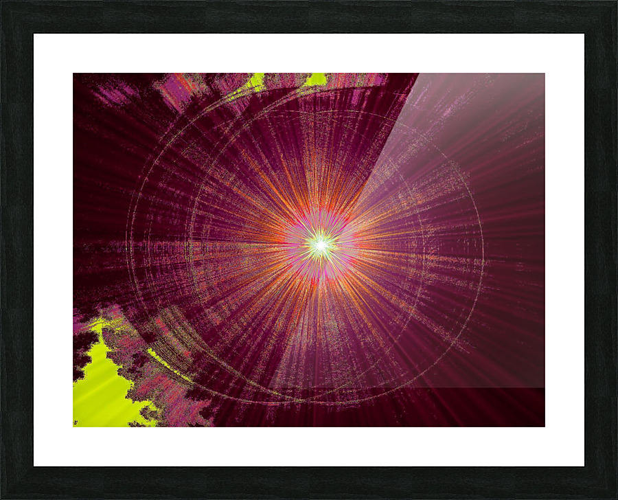 Sun Star 1 Picture Frame print