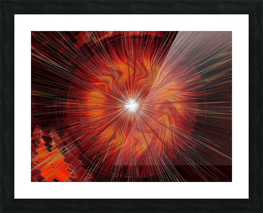 Helens Sun 1 Picture Frame print