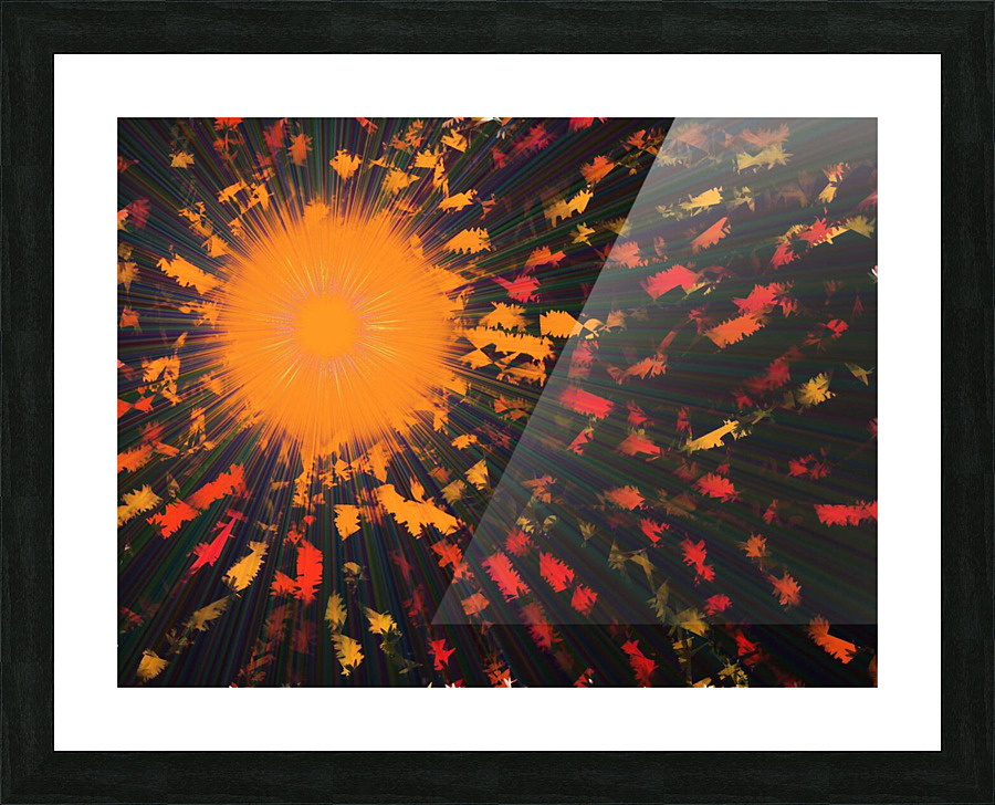 Sun Spots 2 Picture Frame print