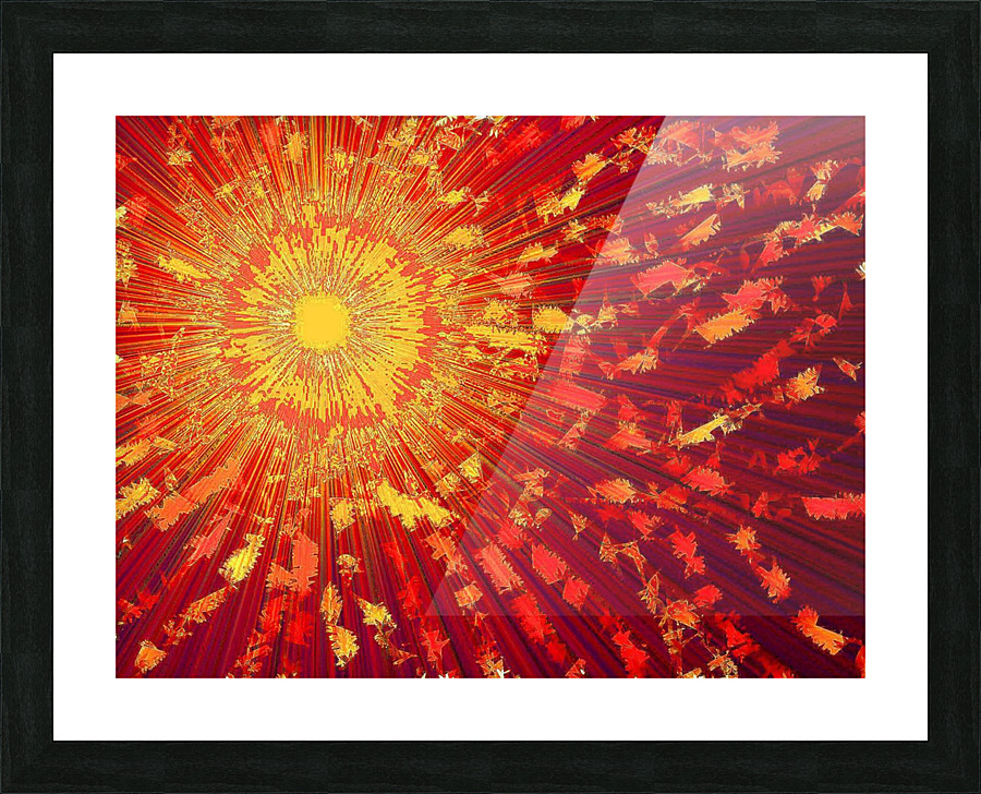 The Sun Is Falling 1 Picture Frame print