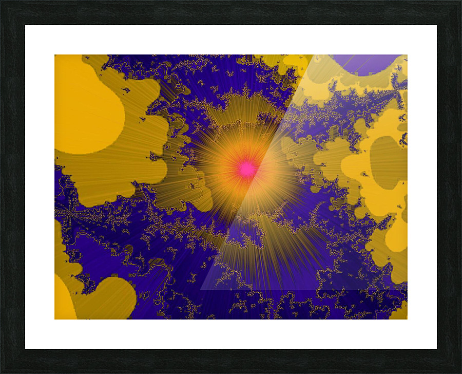 Winter Sunrise 3 Picture Frame print