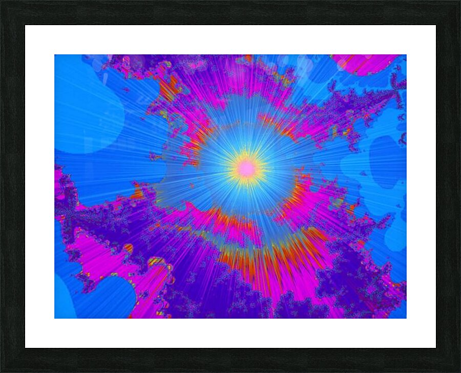 Winter Sunrise 4 Picture Frame print