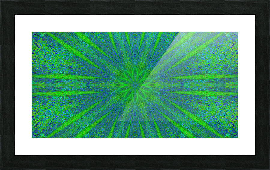 Snowflakes 2 Picture Frame print