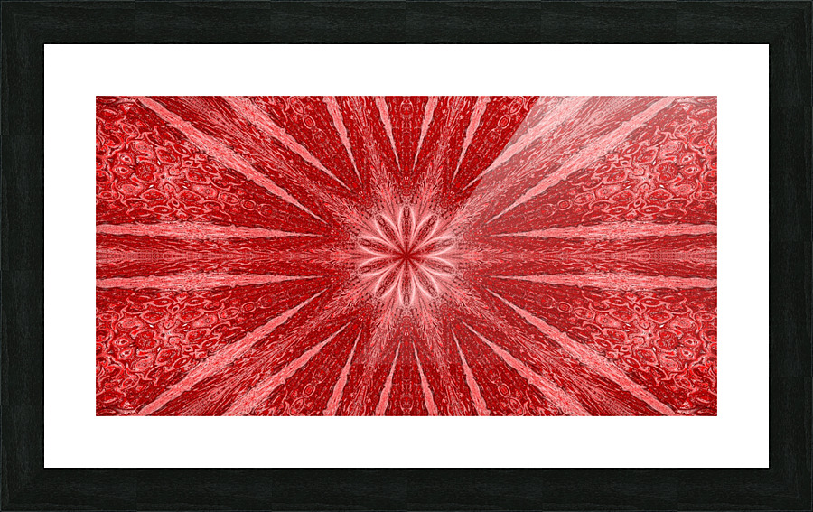 Snowflakes 8 Picture Frame print