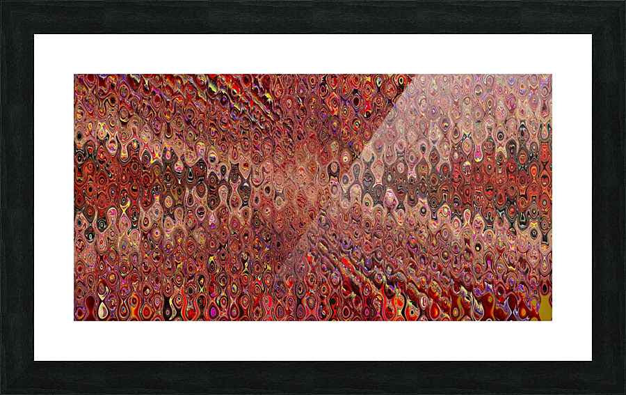 Falling Crystal Picture Frame print