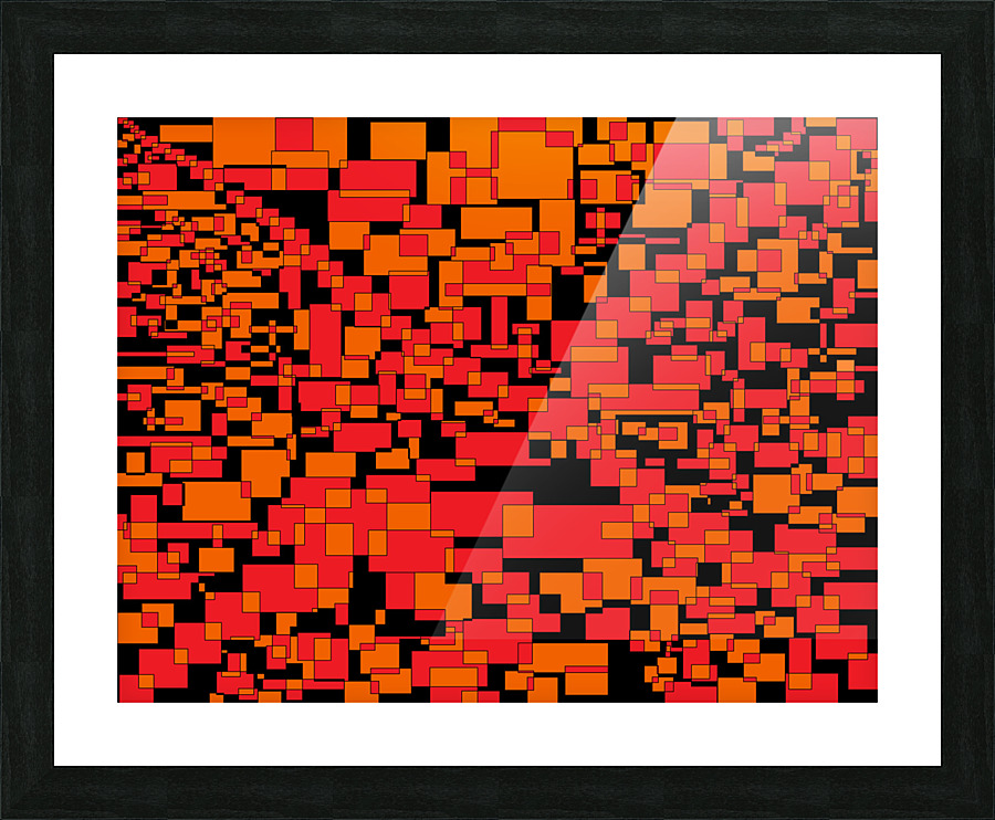 Falling Sunshine Picture Frame print