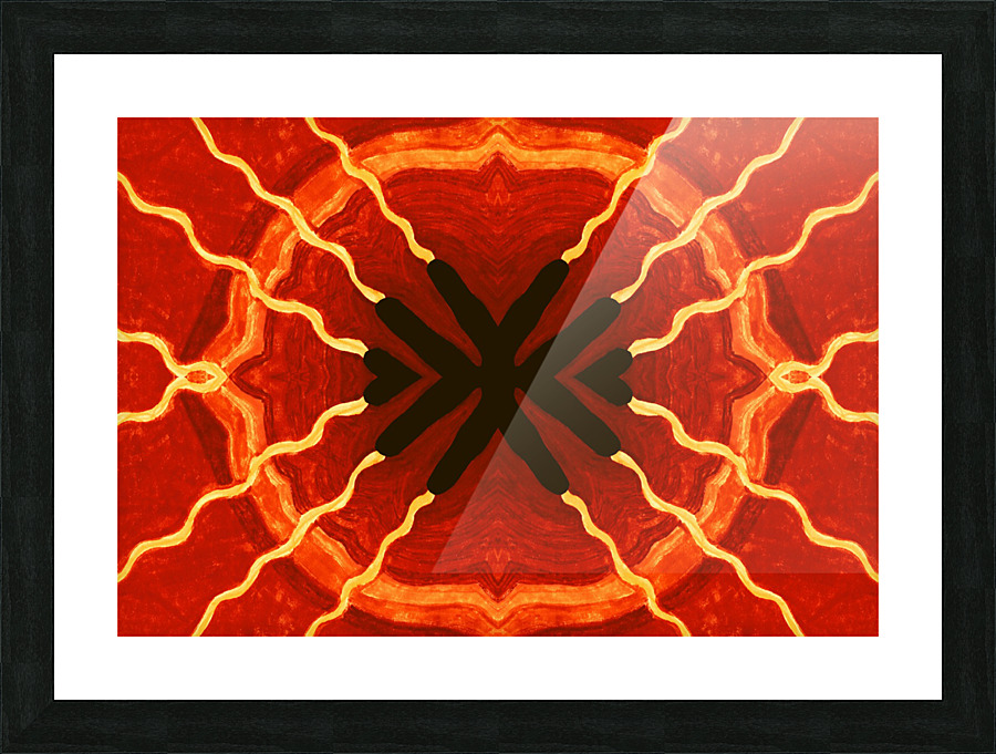 Blackhole Picture Frame print