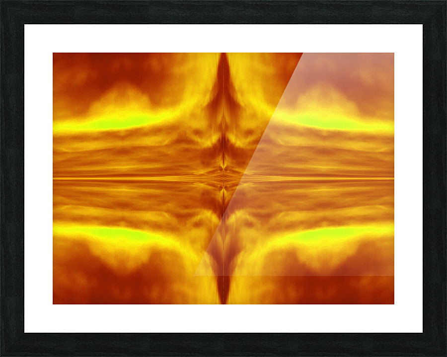 Sunburst Picture Frame print