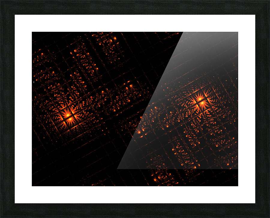 Sun Through  Glass  Picture Frame print