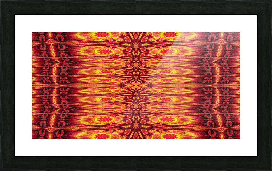 Sunshine Waves 4 Picture Frame print