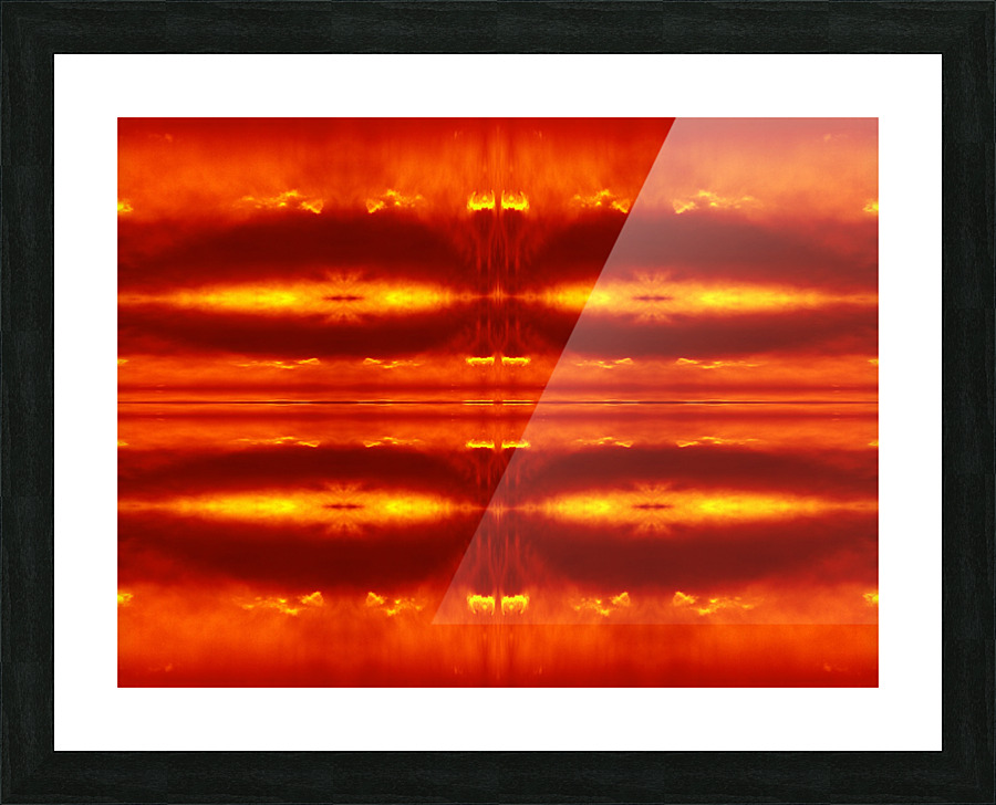 Loves Firelight 7 Picture Frame print