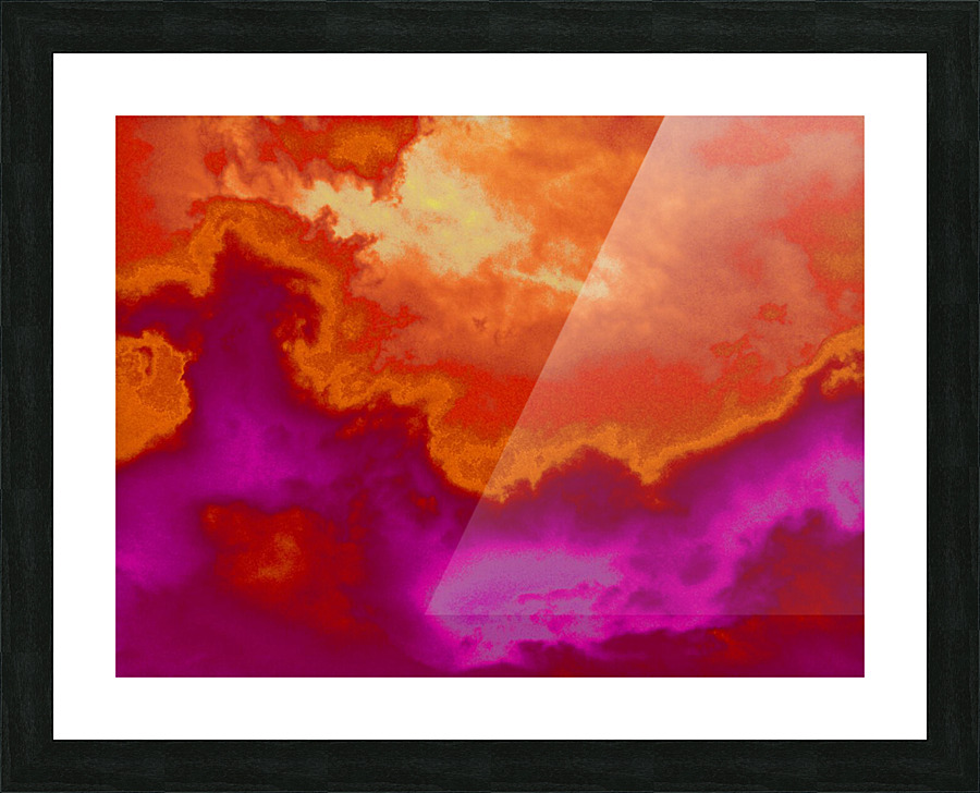 Clouds For Andrea 24 Picture Frame print