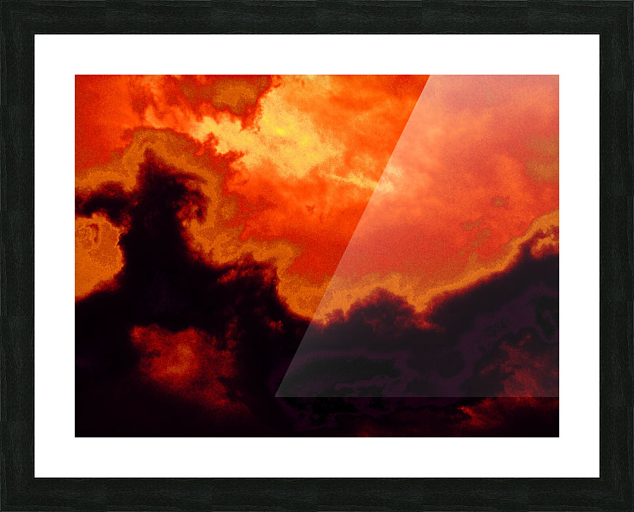 Clouds For Andrea 25 Picture Frame print