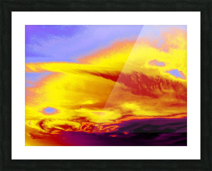 Clouds For Andrea 33 Picture Frame print
