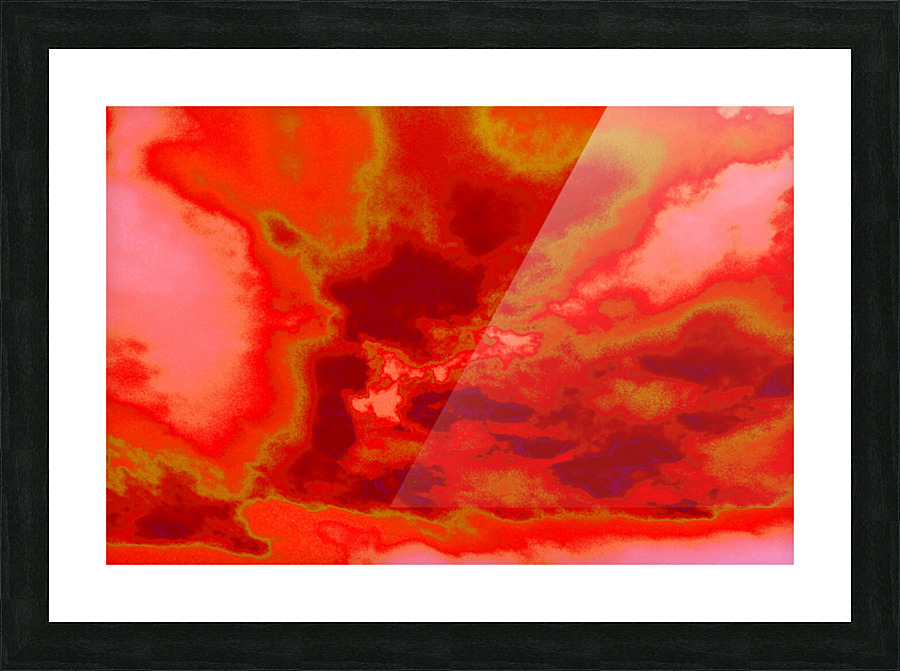 Clouds For Andrea 48 Picture Frame print