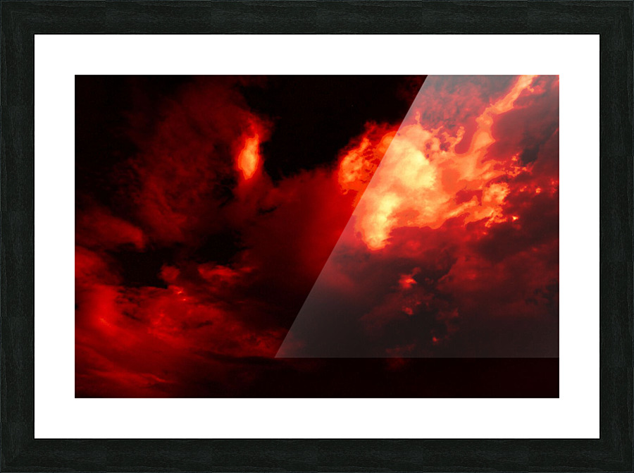 Clouds For Andrea 68 Picture Frame print