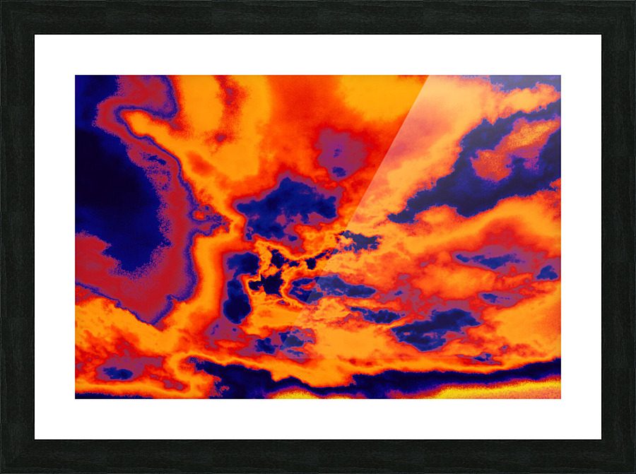 Clouds For Andrea 75 Picture Frame print