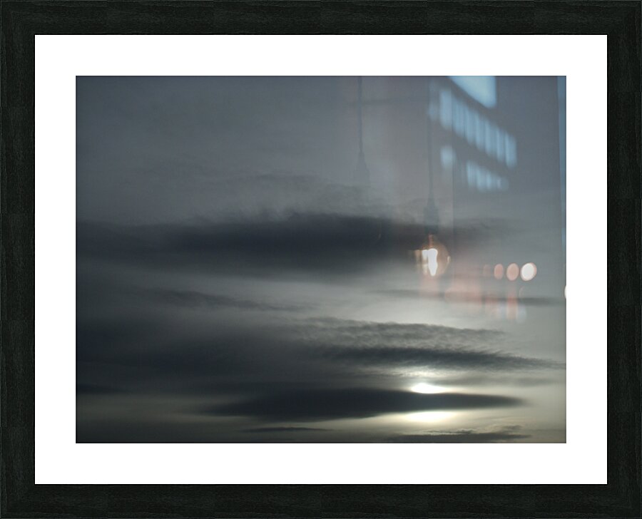 Dark Sunset  Picture Frame print