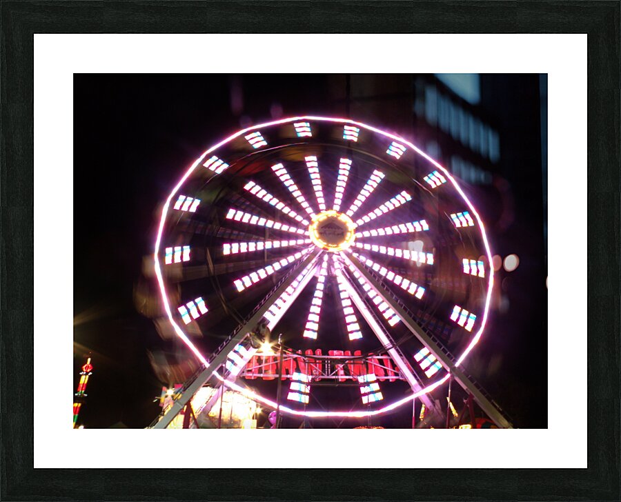 Ferris Wheel 2 Picture Frame print